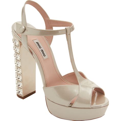 sandales miu miu|Miu Miu Sandals .